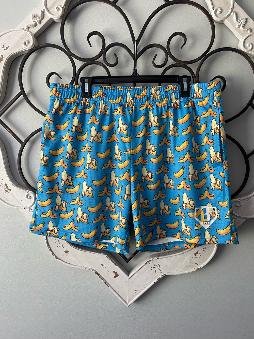 Baseball Lifestyle 101 Men's Banana Mesh Shorts